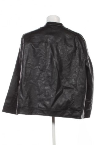 Geacă de piele pentru bărbati Jack & Jones, Mărime 4XL, Culoare Negru, Preț 159,99 Lei
