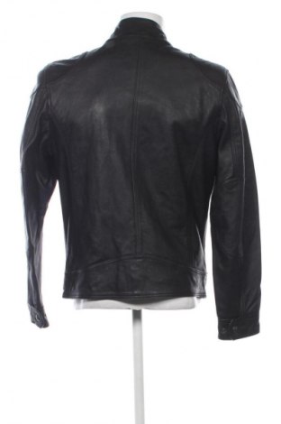 Férfi bőrdzseki Next, Méret M, Szín Fekete, Ár 63 429 Ft