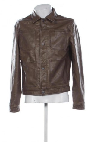 Herren Lederjacke Pull&Bear, Größe M, Farbe Braun, Preis € 25,05