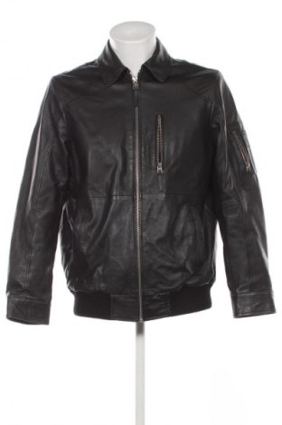 Мъжко кожено яке Ross & Cole, Размер L, Цвят Черен, Цена 70,55 €