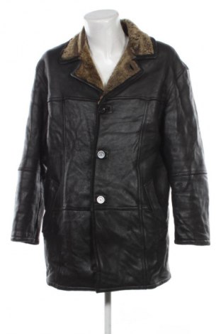 Férfi bőrdzseki Shearling, Méret L, Szín Fekete, Ár 111 019 Ft