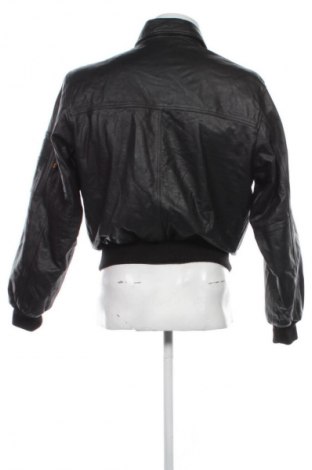 Ανδρικό δερμάτινο μπουφάν Unbranded, Μέγεθος S, Χρώμα Μαύρο, Τιμή 65,99 €
