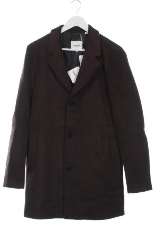 Herrenmantel Jack & Jones, Größe XS, Farbe Braun, Preis € 134,99