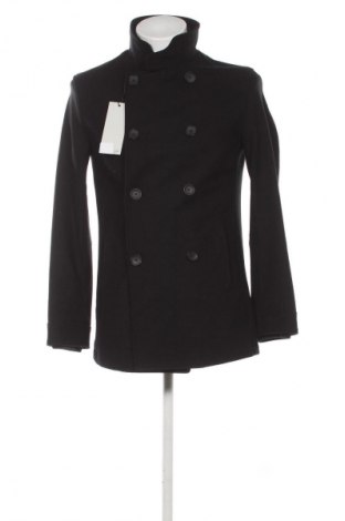 Мъжко палто Next, Размер S, Цвят Черен, Цена 117,59 €