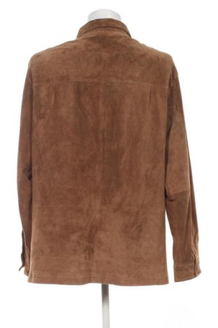 Geacă de piele pentru bărbati Unbranded, Mărime XXL, Culoare Maro, Preț 251,99 Lei