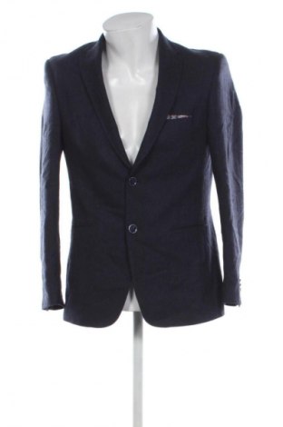 Sacou de bărbați The Society Shop, Mărime L, Culoare Albastru, Preț 185,99 Lei