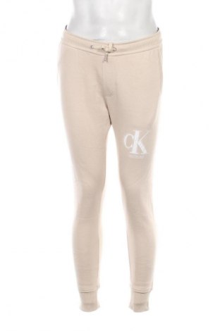 Férfi sport nadrág Calvin Klein Jeans, Méret S, Szín Bézs, Ár 32 029 Ft