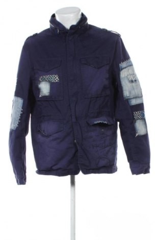 Herrenjacke Desigual, Größe XL, Farbe Blau, Preis € 49,11