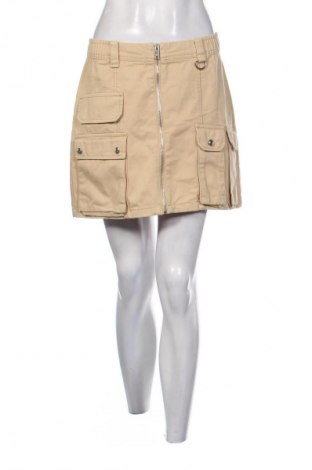 Szoknya Bershka, Méret M, Szín Bézs, Ár 3 899 Ft