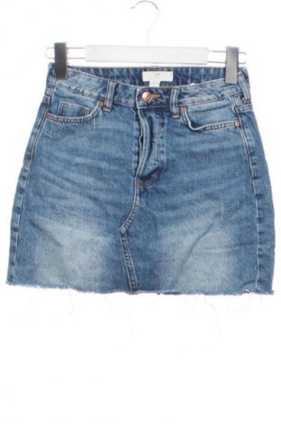 Spódnica H&M, Rozmiar XXS, Kolor Niebieski, Cena 32,99 zł