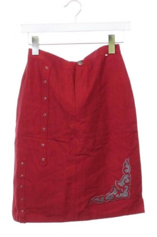 Sukně Unbranded, Velikost S, Barva Červená, Cena  275,00 Kč