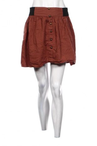 Пола Vero Moda, Размер L, Цвят Кафяв, Цена 3,06 €