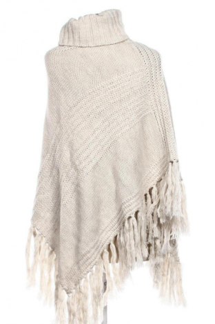 Poncho Colours Of The World, Größe M, Farbe Ecru, Preis € 9,99