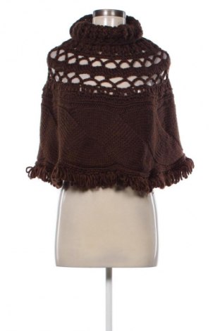 Ponczo Project, Rozmiar S, Kolor Brązowy, Cena 54,99 zł
