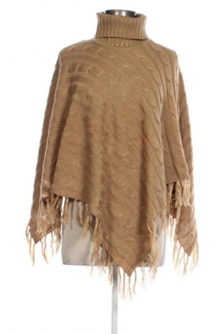 Πόντσο Unbranded, Μέγεθος M, Χρώμα  Μπέζ, Τιμή 9,99 €