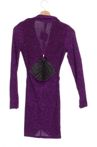 Šaty  Bershka, Velikost XS, Barva Fialová, Cena  249,00 Kč