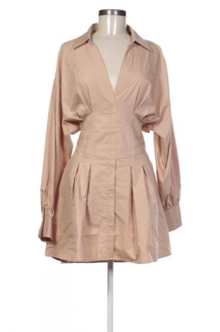 Рокля Bershka, Размер L, Цвят Бежов, Цена 25,05 €