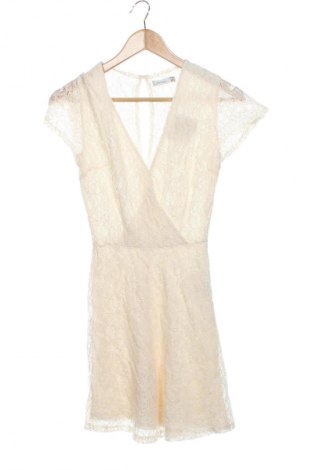 Šaty  Bershka, Velikost S, Barva Krémová, Cena  566,00 Kč