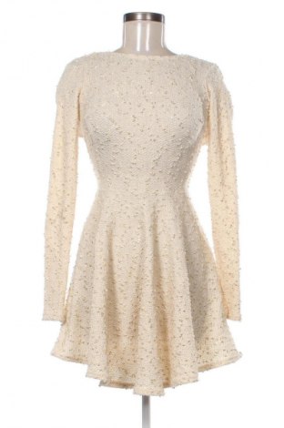 Šaty  Club L, Velikost S, Barva Béžová, Cena  389,00 Kč