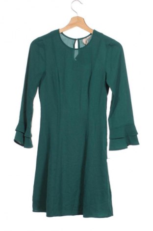 Kleid H&M, Größe XS, Farbe Grün, Preis 17,99 €