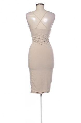 Kleid Pretty Little Thing, Größe S, Farbe Beige, Preis 13,99 €