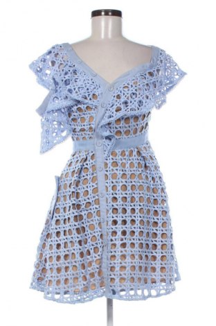 Φόρεμα Self-Portrait, Μέγεθος S, Χρώμα Μπλέ, Τιμή 350,55 €