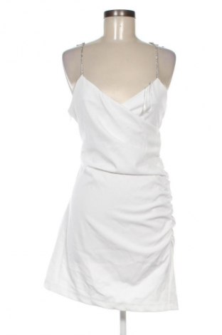 Kleid Zara, Größe L, Farbe Weiß, Preis 39,98 €