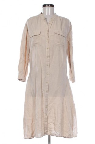 Φόρεμα Zara, Μέγεθος L, Χρώμα  Μπέζ, Τιμή 17,36 €