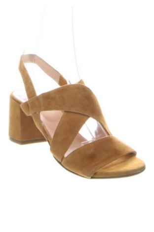 Sandały Manfield, Rozmiar 37, Kolor Żółty, Cena 143,99 zł