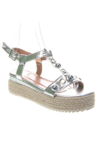 Sandały Unbranded, Rozmiar 39, Kolor Srebrzysty, Cena 139,99 zł