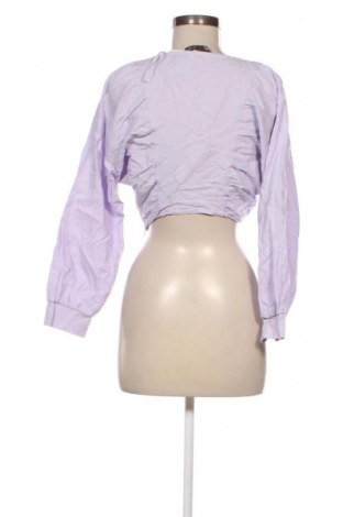 Bluzka damska Zara, Rozmiar L, Kolor Fioletowy, Cena 23,56 zł