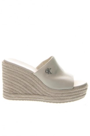 Pantolette Calvin Klein Jeans, Größe 41, Farbe Ecru, Preis € 79,99, #135716083