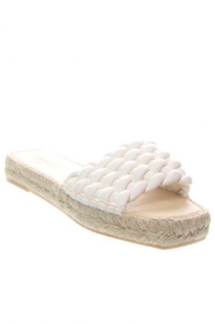 Γυναικείες παντόφλες Espadrij, Μέγεθος 37, Χρώμα Λευκό, Τιμή 46,99 €