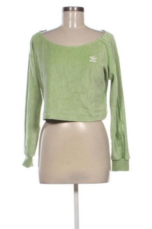 Дамска блуза Adidas Originals, Размер XS, Цвят Зелен, Цена 32,68 €