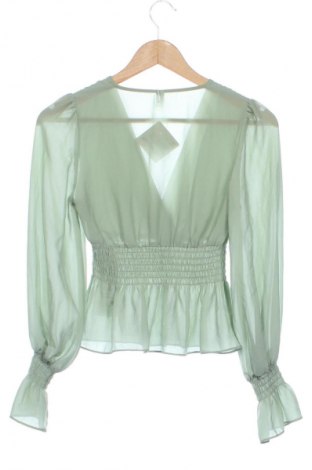 Dámská halenka Amisu, Velikost XS, Barva Zelená, Cena  119,00 Kč