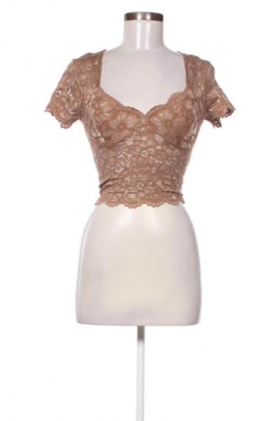 Női blúz Amisu, Méret S, Szín Barna, Ár 4 132 Ft