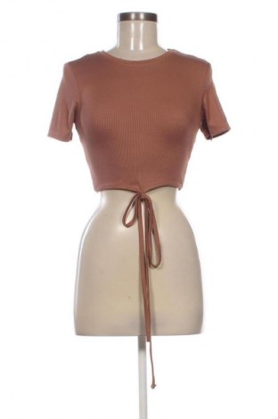 Γυναικεία μπλούζα Amisu, Μέγεθος S, Χρώμα Καφέ, Τιμή 9,71 €
