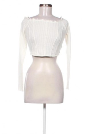 Дамска блуза Bershka, Размер M, Цвят Бял, Цена 18,42 €