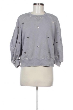 Дамска блуза Bershka, Размер L, Цвят Сив, Цена 10,00 €