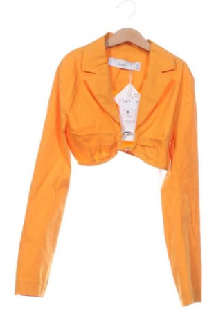 Дамска блуза Bershka, Размер XS, Цвят Жълт, Цена 16,36 €