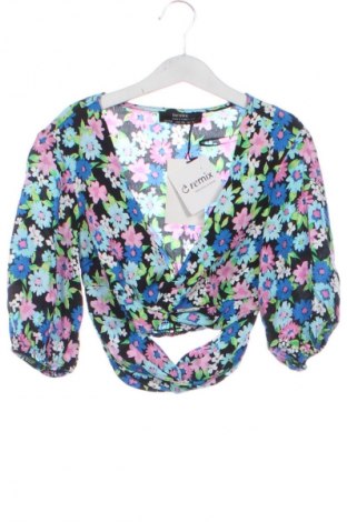 Γυναικεία μπλούζα Bershka, Μέγεθος XS, Χρώμα Πολύχρωμο, Τιμή 15,92 €