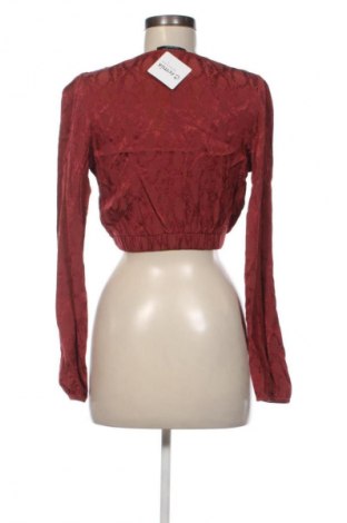 Dámská halenka Bershka, Velikost S, Barva Červená, Cena  119,00 Kč