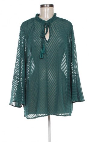 Дамска блуза Bpc Bonprix Collection, Размер XL, Цвят Зелен, Цена 10,22 €