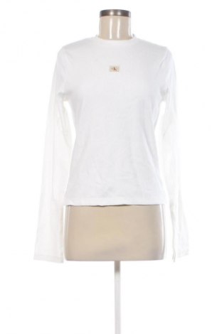 Γυναικεία μπλούζα Calvin Klein Jeans, Μέγεθος XL, Χρώμα Λευκό, Τιμή 75,99 €