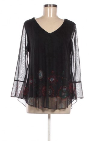 Дамска блуза Desigual, Размер L, Цвят Многоцветен, Цена 25,00 €