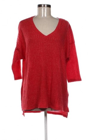Γυναικεία μπλούζα Faded Glory, Μέγεθος XL, Χρώμα Κόκκινο, Τιμή 11,99 €