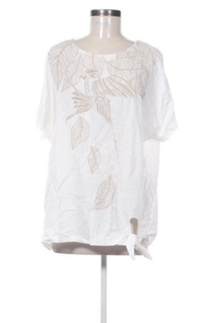 Damen Shirt Gina Laura, Größe XL, Farbe Weiß, Preis € 10,99