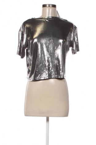 Дамска блуза H&M, Размер M, Цвят Сребрист, Цена 7,15 €