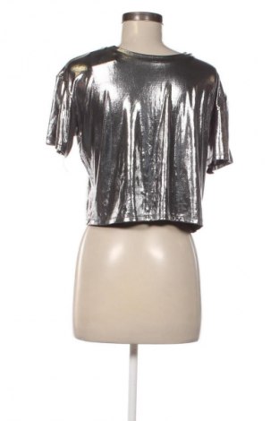 Дамска блуза H&M, Размер M, Цвят Сребрист, Цена 7,15 €