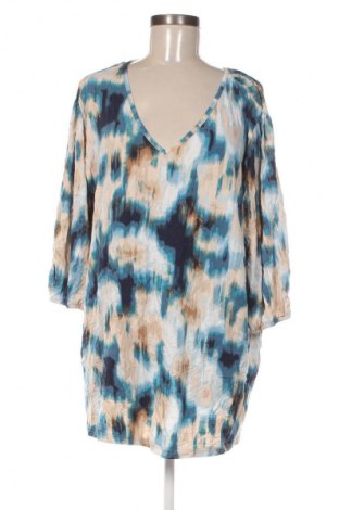 Γυναικεία μπλούζα Laura Torelli, Μέγεθος 3XL, Χρώμα Πολύχρωμο, Τιμή 11,99 €